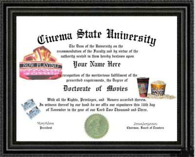 Degree Custom made & Designed for You Studebaker Lover's Doctorate Diploma 